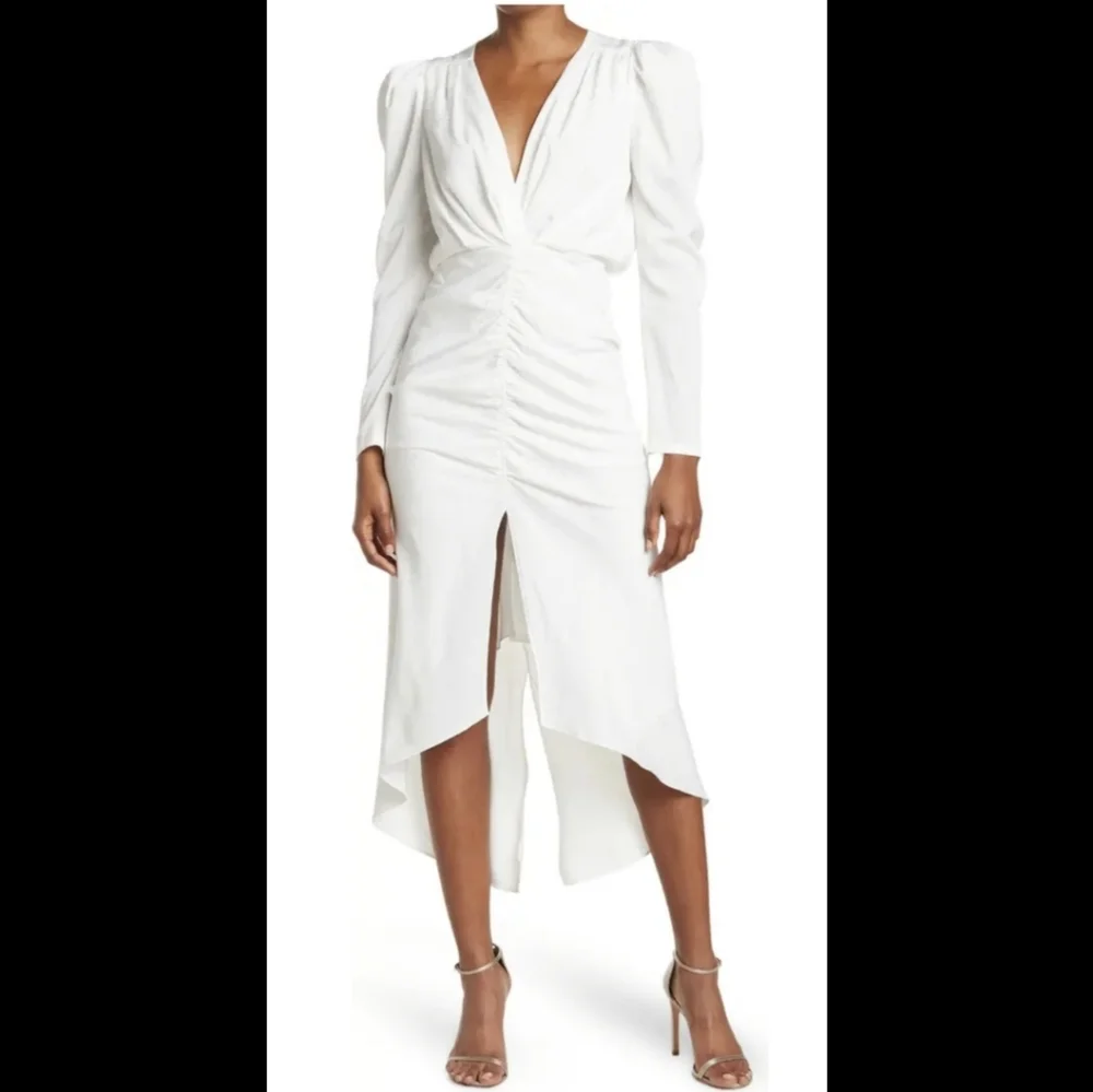 NWOT Ronny Kobo Astrid White Dress Small - Picture 2 of 16